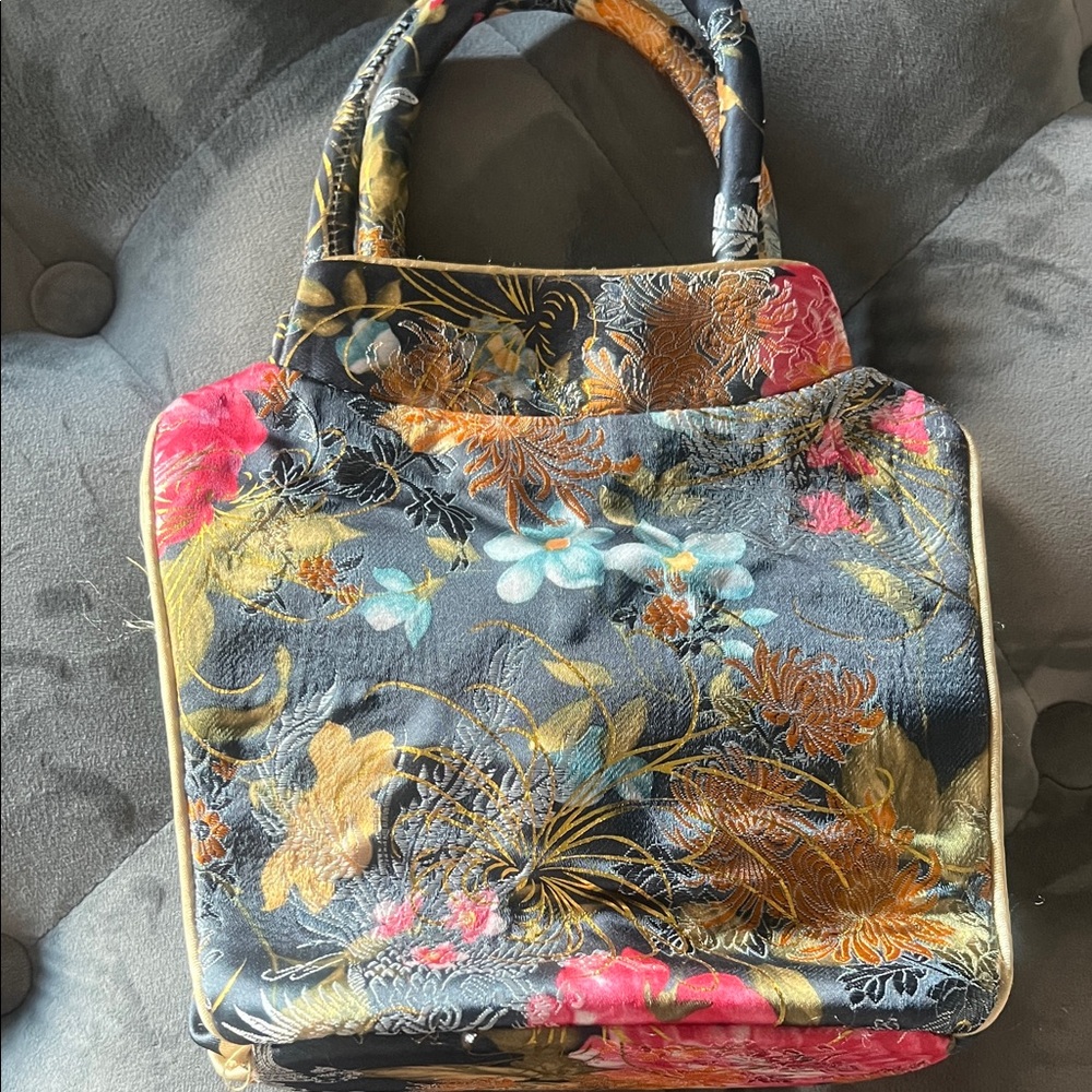 Floral Patterned Women's Bag - Picture 5 of 6